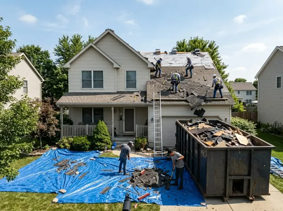 roof-replacement-debris-remova-004 — frequently asked questions, Cheapest Dumpster Rentals in Rolling Hills Estates, CA